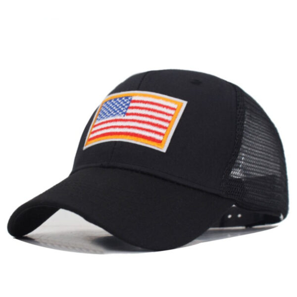 American Flag Trucker Hat