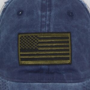 USA Trucker Hat Gray