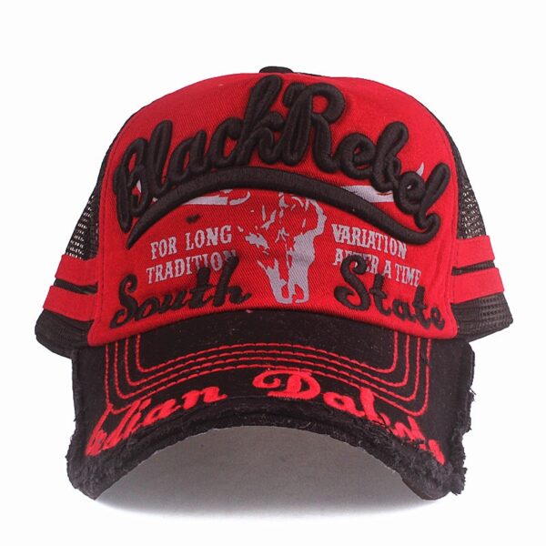 Black Rebel Trucker Hat